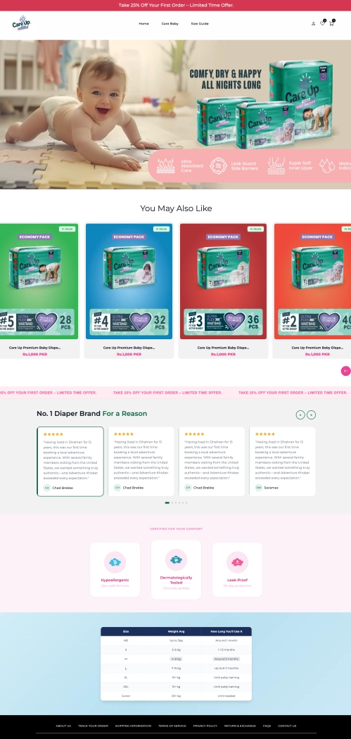 CareUp Diapers