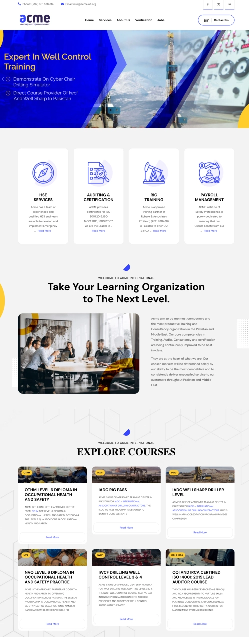 Acme Training & Consultancy