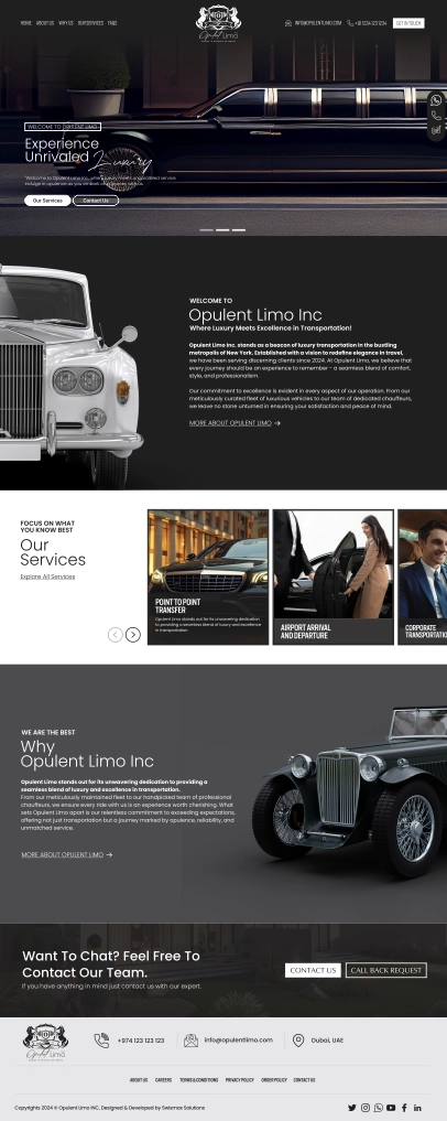 Opulient Limo